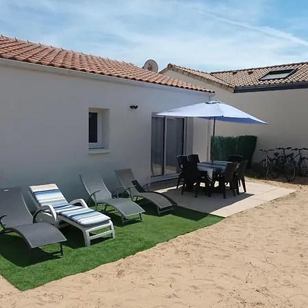 Дом отдыха Maison Recente Oceadune Avec Piscine Hors-sol L'ete Сен-Жан-де-Мон