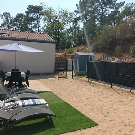 Дом отдыха Maison Recente Oceadune Avec Piscine Hors-sol L'ete Сен-Жан-де-Мон