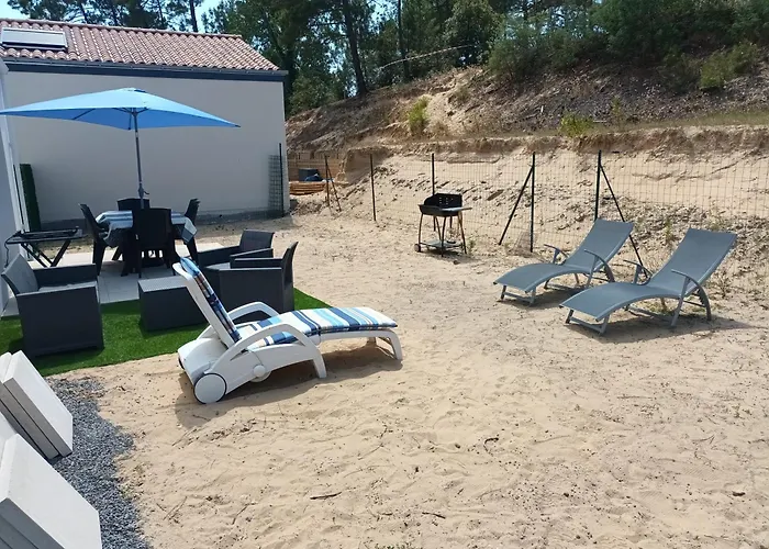 Maison Recente Oceadune Avec Piscine Hors-sol L'ete *